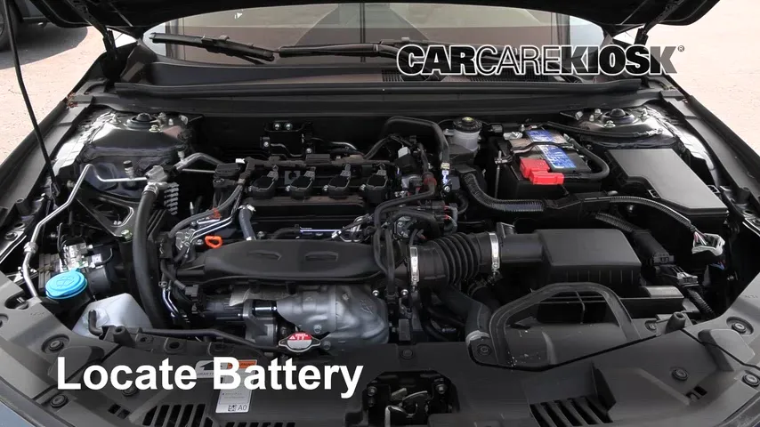 2023 Honda Accord LX 1.5L 4 Cyl. Turbo Battery Jumpstart